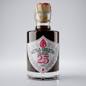 25 anni Ciliegio Balsamico invecchiato Gran Riserva del Fondatore Acetaia Gubertini