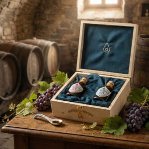 Confezione doppia 25 anni Ciliegio e Ginepro - Gran Riserva del Fondatore Acetaia Gubertini